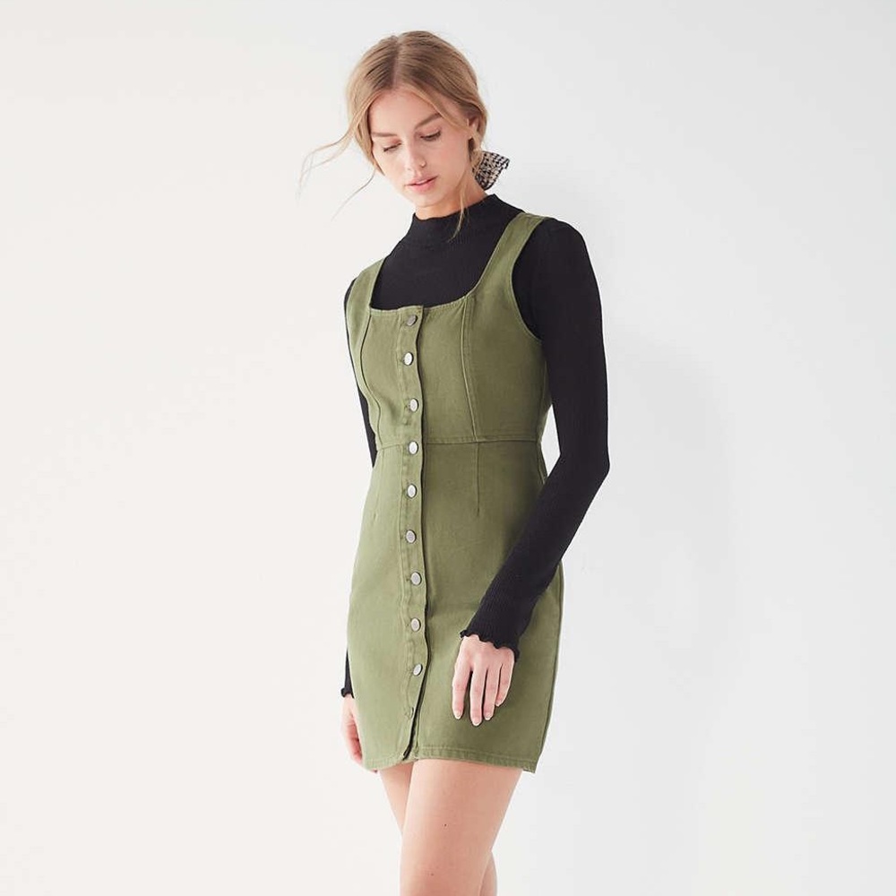 Urban outfitters button down denim dress